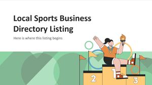 Wpis w lokalnym katalogu firm sportowych