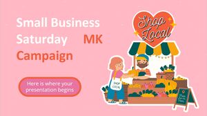Campaña MK del sábado para pequeñas empresas