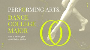 Arti dello spettacolo: specializzazione nel Dance College
