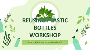 ورشة إعادة استخدام الزجاجات البلاستيكية