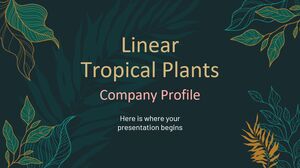Профиль компании Линейные тропические растения