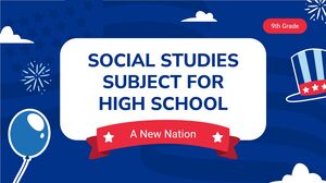 Subiect de studii sociale pentru liceu - clasa a IX-a: O nouă națiune