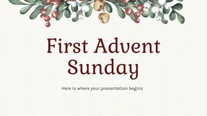 Minggu Adven Pertama