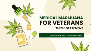 Dichiarazione di tesi sulla marijuana medica per veterani
