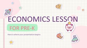 Anaokulu İçin Ekonomi Dersi