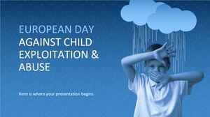 Dia Europeu contra a Exploração e o Abuso Infantil