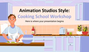 Studiouri de animație Stil: Atelier de școală de gătit