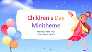 Minithème de la Journée des enfants