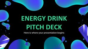 Energy Drink Pitch Deck