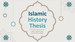 Teză de istorie islamică