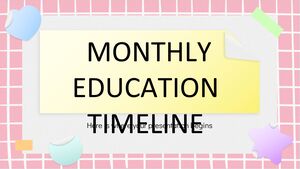 Chronologie mensuelle de l'éducation