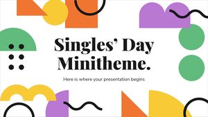 Minithème de la Journée des célibataires
