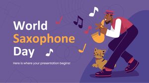 World Saxophone Day
