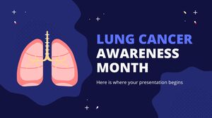 肺がん啓発月間
