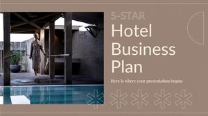 5성급 호텔 사업 계획