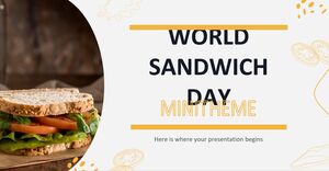 Minitema del Día Mundial del Sándwich