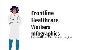 Infografía de trabajadores sanitarios de primera línea