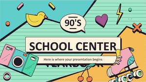Anuario del centro escolar de los 90