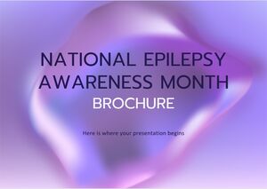 National Epilepsy Awareness Month Brochure