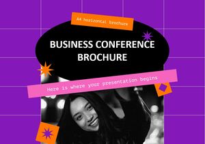 Business Conference Brochure