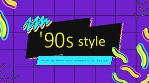 90er-Jahre-Stil