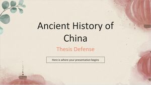 Tesis Sejarah Kuno Tiongkok