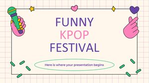 Divertente festival K-pop