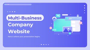 Site Web d'entreprise multi-entreprises