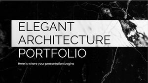 Elegant Architecture Portfolio