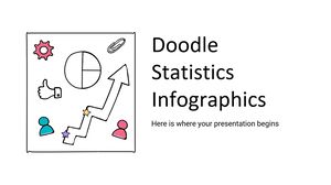 Doodle-Statistik-Infografiken