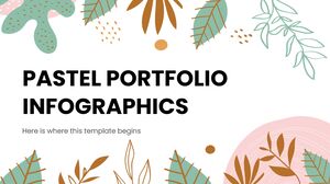 Pastel Portföy İnfografikleri