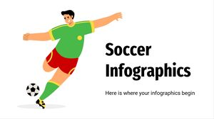 サッカーのインフォグラフィック