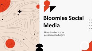 Bloomies Redes Sociais
