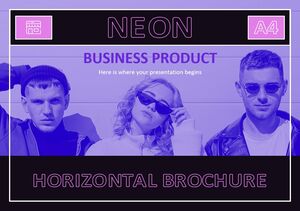 Neon Business-Produktbroschüre