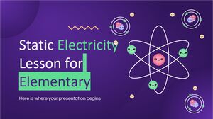 Statische Elektrizitätsstunde für Grundschüler