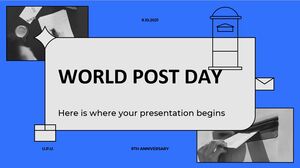 Journée mondiale de la poste