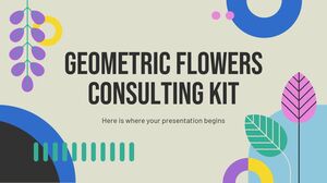 Kit de consultanță pentru flori geometrice