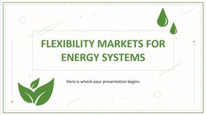 Mercati di flessibilità per i sistemi energetici