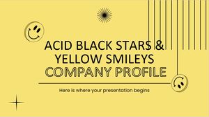 Profilul companiei Acid Black Stars & Yellow Smileys
