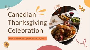 Kanadische Thanksgiving-Feier