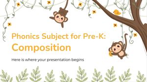 Mata Pelajaran Phonics untuk Pra-K: Komposisi