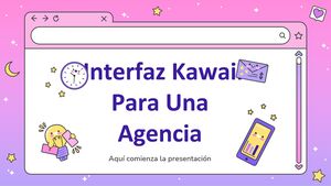 Interfaccia Kawaii per un'agenzia