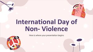 Día Internacional de la No Violencia