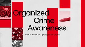 Conscientização sobre o Crime Organizado