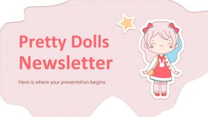 Minitema newsletter Pretty Dolls