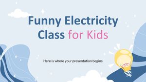 Clase divertida de electricidad para niños