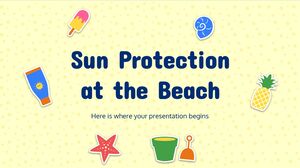 Proteção Solar na Praia