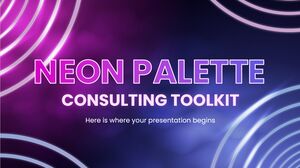 Zestaw narzędzi doradczych dotyczących palet Neon