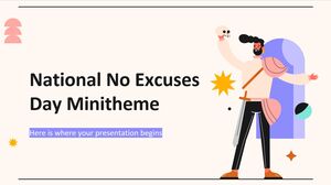 Minitema del Día Nacional Sin Excusas