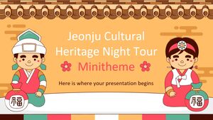 Mini-Thema „Jeonju Cultural Heritage Night Tour“.